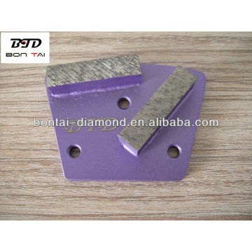 Diamond Rectangular Segmented Grinding Blocks for concrete and terrazzo